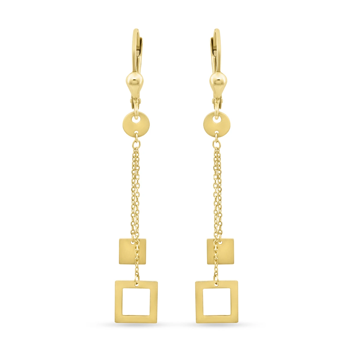 Cercei din Aur Galben de 14k