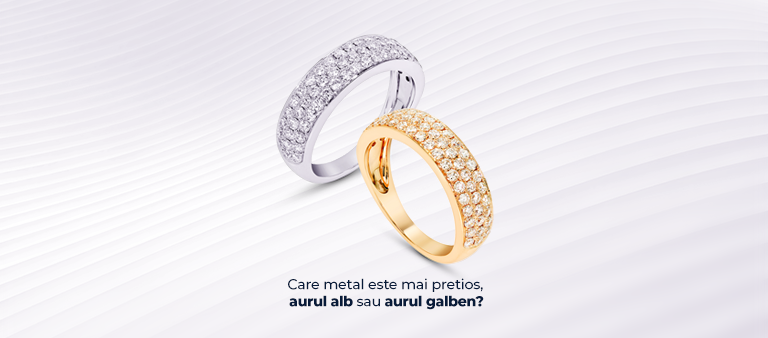 Care aur este mai pretios, aurul alb sau aurul galben?